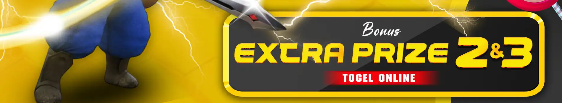 Bonus Togel Extra 4D Prize 2 dan 3